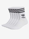 adidas Originals Mid Cut CRW Socken 5 Paar