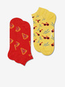 Happy Socks Pizza Slice Socken 2 Paar