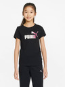 Puma ESS+ Bleach Logo Tee G Kinder  T‑Shirt
