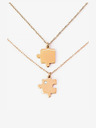 Vuch Rose Gold Puzzle Halskette
